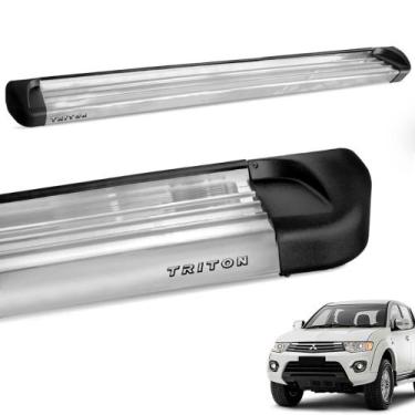 Imagem de Estribo Lateral L200 Triton 2008 a 2016 Alumínio Polido - Track