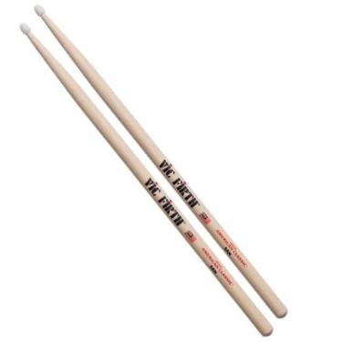 Imagem de Baqueta American Classic 5AN Ponta de Nylon  Vic Firth