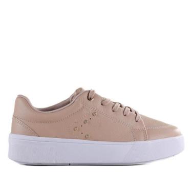 Imagem de Tênis Feminino Ramarim Casual 2482103 Nude, 35