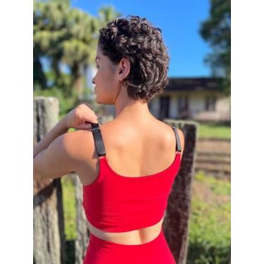 Imagem de TOP Fit Positive Way DGO - DGO Fitness Wear, Vermelho, M