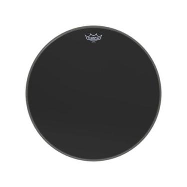 Imagem de Pele P/ Bumbo Remo 20" Ambassador Ebony Es-1020-00