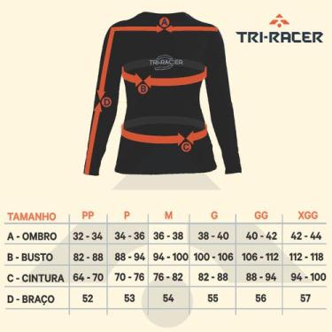 Imagem de Camiseta Térmica Segunda Pele+50 UV Feminina DRY SPEED - Verão - TRI-R