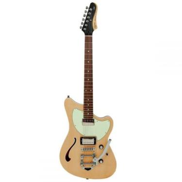 Imagem de Guitarra Tagima Jet Blues Deluxe NS E/MG Natural Satin