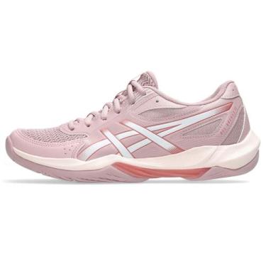 Imagem de Tênis ASICS Gel-Rocket 12 - Feminino - Bege/Branco, 35
