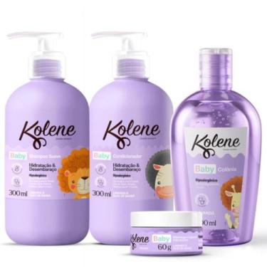 Imagem de Kit Kolene Baby Shampoo + Condicionador + Manteiga Corporal + Água de 