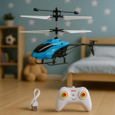 Imagem de Helicóptero De Controle Remoto Mini Drone De Suspensão Para Diversão I
