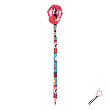 Imagem de Kit 4 Lápis Looney Tunes - Leo & Leo Personagem:Taz Mania - Leonora, T