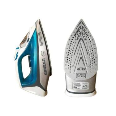 Imagem de Ferro De Passar Roupas FX3060 BlackDecker Azul 127V, 110V
