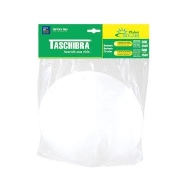 Imagem de Kit 6 Plafon Solari Redondo Taschibra 2xE-27 Saco Plástico