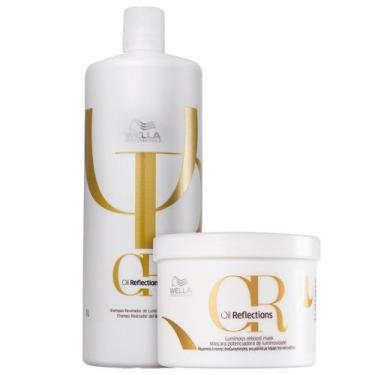 Imagem de Wella - Oil Reflections - Kit Shampoo 1 L + Mascara 500 Ml