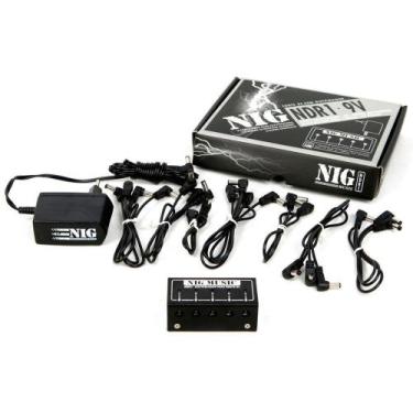 Imagem de Fonte Estabilizada Com Distribuidor 12 Pedais 9V Ndr1 Nig