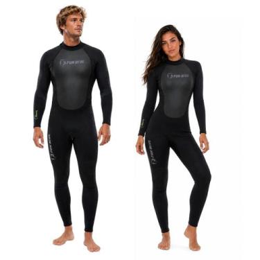 Imagem de Roupa Neoprene 1,5 Mm Fun Dive Mergulho Pesca Sub Kite Surf, XL