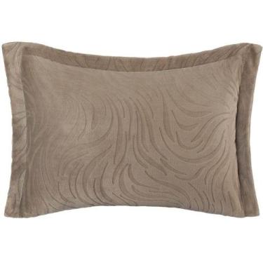 Imagem de Fronha Blend Elegance Aira Poliéster 50x70cm 1 Peça Branco Altenburg