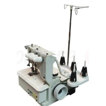 Imagem de Máquina de Costura Galoneira Portátil c/ Motor Acoplado - Bracob, 110V