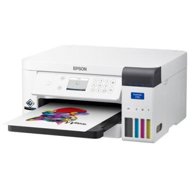 Imagem de Impressora Epson SureColor F170 Sublimática, Branco, Bivolt