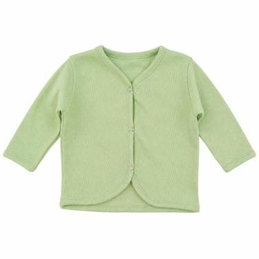 Imagem de Casaquinho Bebê Manga Longa Confortável Premium - Vestitibaby, Verde, 