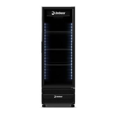 Imagem de Expositor Vertical Imbera 453 Litros Inverter Porta de Vidro Full Blac