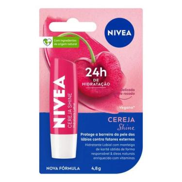 Imagem de Nivea Hidratante Labial Cereja Shine 4,8g