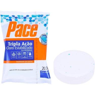 Imagem de Cloro Estabilizador Em Tablete Pace Tripla Ação 200g Pace
