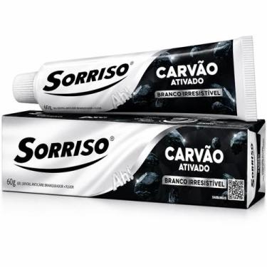 Imagem de Creme Dental Sorriso Carvão Ativado Branco Irresistivel 60g