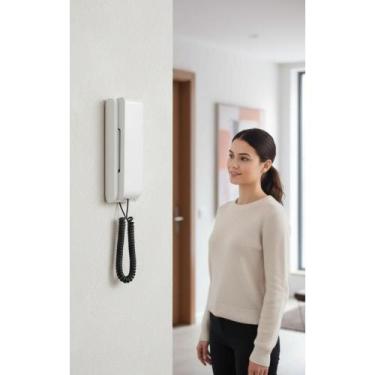 Imagem de Interfone Residencial Branco com Áudio Cristalino - Congratulations St