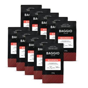 Imagem de Café Moído Baggio Bourbon Kit 10 Pacotes 250g - Baggio Café, Bourbon