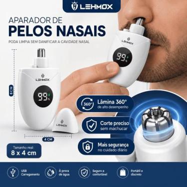 Imagem de Aparador pelos Nariz Futurista USB Recarregável Display LED - Topkinge