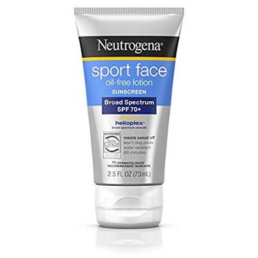 Imagem de Protetor solar Facial Sport Neutrogena, sem óleo, FPS 70+