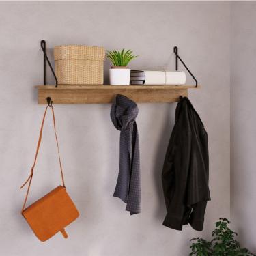 Imagem de Prateleira Tube Vermont e Preta