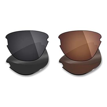 Imagem de 2 pares de lentes polarizadas de substituição da Mryok para óculos de sol Oakley Frogskins Lite – Opções