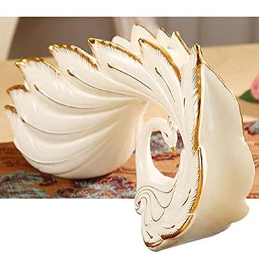 Imagem de Pkfinrd Prateleira de vinho criativa europeia para decoração de armário de vinho para sala de estar, acessórios para casa de pavão