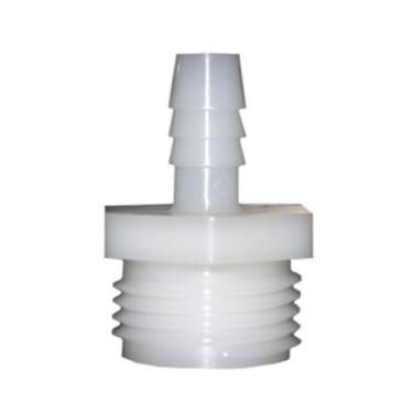 Imagem de LASCO Adaptador de rosca de mangueira macho 19-9503 com farpa de 9,5 mm e rosca de mangueira macho de 1,9 cm, nylon