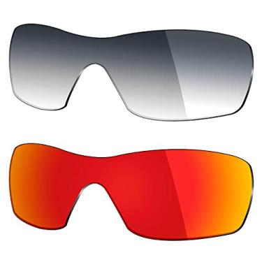 Imagem de 2 pares de lentes polarizadas de substituição da Mryok para óculos de sol Oakley Dart – Opções