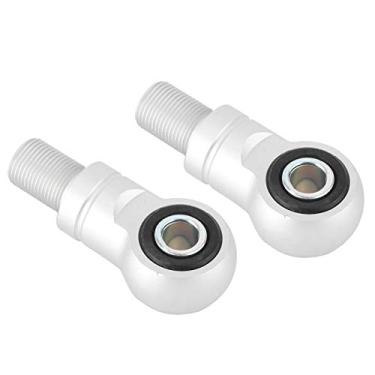 Imagem de Acessório para motocicleta, adaptador de amortecedor de alta dureza à prova d'água com diâmetro de furo de 10 mm para motocicletas para motocicletas off-road(Uma prata)
