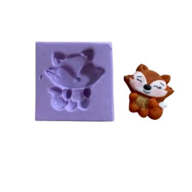 Imagem de Confeitaria dos moldes, F1063 MOLDE DE SILICONE RAPOSA CONFEITARIA BISCUIT
