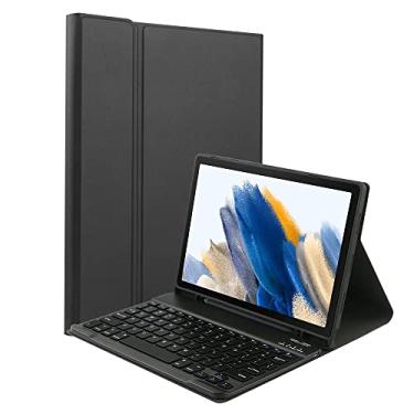 Imagem de Mibee Estojo protetor portátil removível para tablet com slot para caneta teclado BT compatível com Samsung Tab S6 Lite 2022/P613/P619 Preto