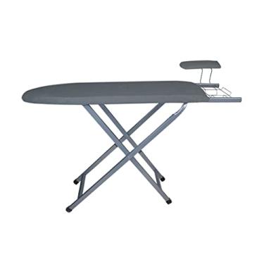 Imagem de MESA DE PASSAR ROUPA SUPERLAR C/PASSA MANGAS PRATA - UTILAÇO