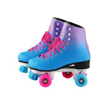 Imagem de 37/38 Azul Patins Retro 4 Rodas - bbr toys R2948