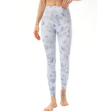 Imagem de Tingpai L ings espo vas fe nas estampadas roupas espo vas justas pa ioga e treino de corrida