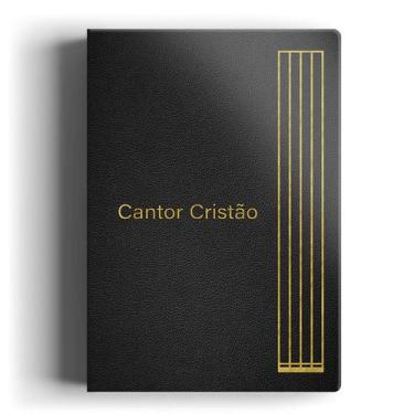 Imagem de Livro - Cantor Cristão Grande Com Letra - Luxo Preto