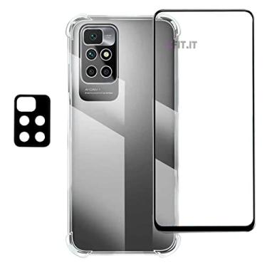 Imagem de Capinha Capa Anti Impacto para Xiaomi Redmi 10 Prime + Película 5D Cerâmica + Película de Câmera