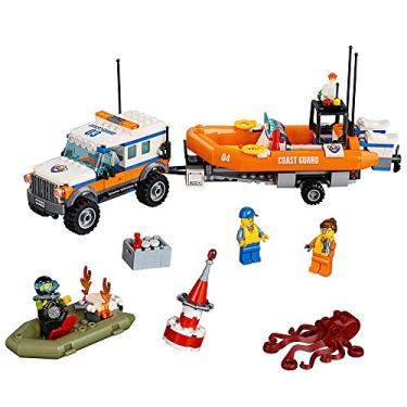 Imagem de 60165 Lego City Unidade De Resgate 4X4 Da Selva
