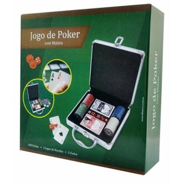 Imagem de Jogo Poker Cassino Completo Maleta Alumínio E Acessórios - Imporiente