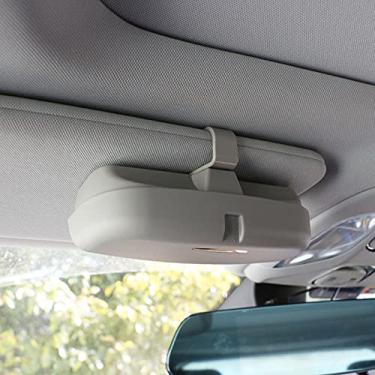 Imagem de Lyqfff Para VW, Benz, Mazda, Hyundai, Chevrolet Cruze Trax, suporte de óculos de sol de carro caixa de armazenamento