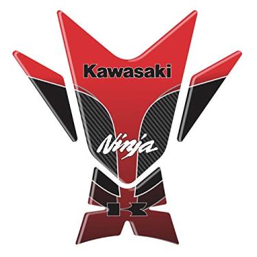 Imagem de Adesivo Kawasaki Protetor Frontal Ninja 400 3 D Material 3 M