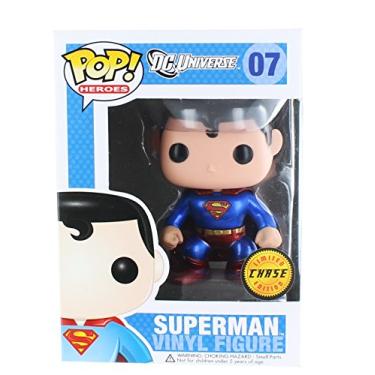 Imagem de Pop! Heroes Funko DC Universe - Superman Metallic Chase Vinyl Figure