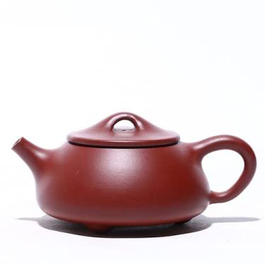 Imagem de Chaleira de argila roxa Yixing Dahongpao feita à mão Chaleira Kung Fu Chá Decoração de casa