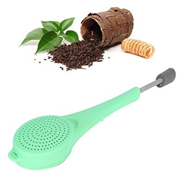 Imagem de Filtro de folhas soltas, infusor de chá não tóxico, filtro de chá de silicone para casa para escritório