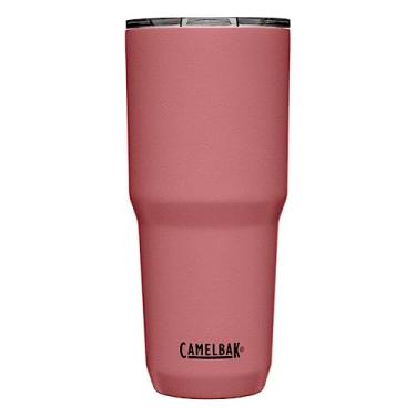 Imagem de CamelBak, Copo Térmico, 900 mL, Aço Inoxidável, Tampa De Três Modos, Base Silicone Antiderrapante, Mantém A Temperatura, Sem Vazamentos, Revestimento Resistente, Rosa