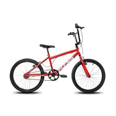 Imagem de Bicicleta Infantil Passeio Aro 20 KOG CrossX Freio V-Brake, Vermelho e Branco